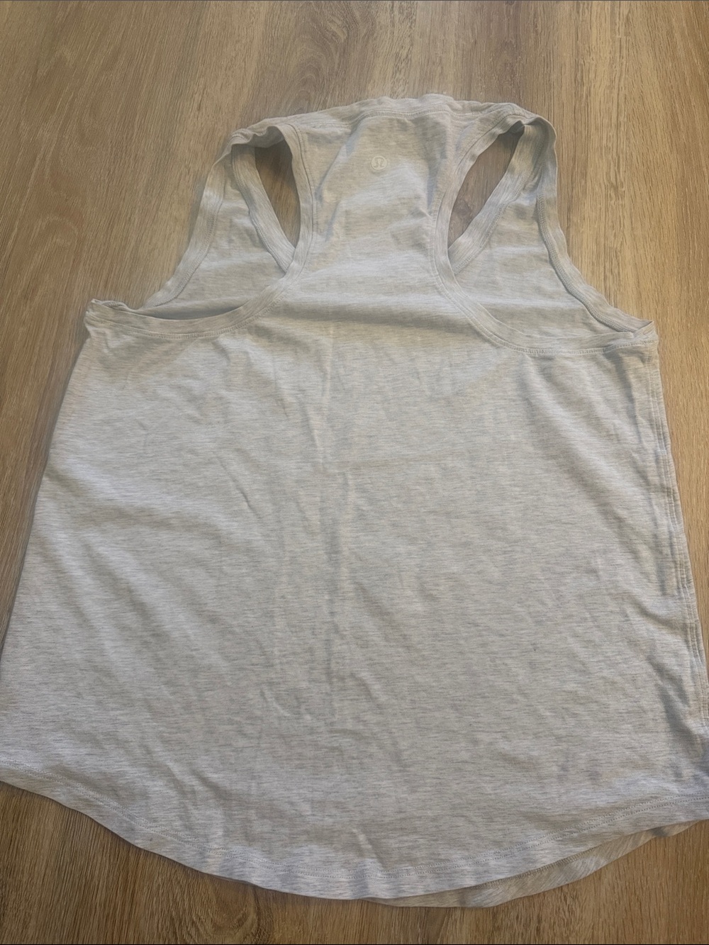lululemon athletica Light Gray Racerback Tank